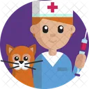 Vet Doctor Vet Pet Icon