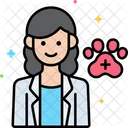 Veterinarian Female  Icon