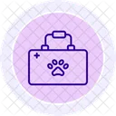 Veterinartasche Veterinar Tasche Symbol