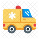 Veterinary Ambulance Hospital Van Emergency Transport 아이콘
