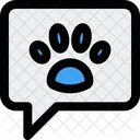 Veterinary Chat Veterinary Animal Icon