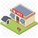 Hospital Pet Clinic Vet Hospital Icon