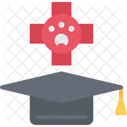 Veterinary Graduation  Icon