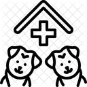Veterinary Health Care Domestic Icon
