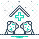 Veterinary Health Care Domestic Icon