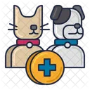 Veterinary Medicine Dog Clinic Dog Hospital Icon