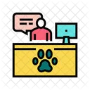 Pet Shelter Worker Icon