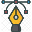 Curva Desenhar Linha Ícone
