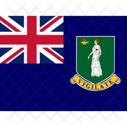 Vg virgin islands british Flag Icon