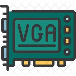 Vga Card  Icon