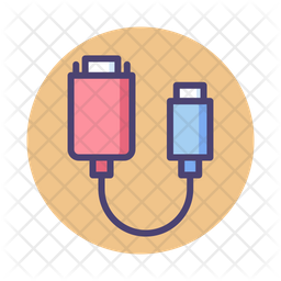 Vga To Usb Adapter Icon