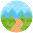 Paisaje Naturaleza Campo Icon