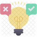 Factibilidad Practicidad Viabilidad Icono