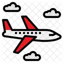 Viagem aérea Ícone