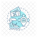 Conceptos De Pantallas De Aplicacion Nomada Digital Icon