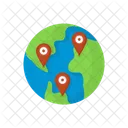 Viajes Viajes Por El Mundo Vacaciones Icono