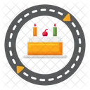 Viaje de cumpleaños  Icono