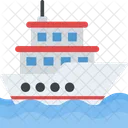 Barco Vela Buque Icono