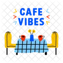 Vibraciones de café  Icono