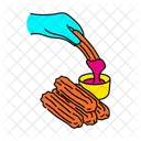 Vibrant Churros Illustration Churros Food Icon