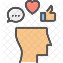 Viciado Saude Mental Midia Social Ícone