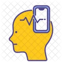 Viciado Social Saude Mental Transtorno Ícone