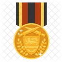Victor Medal Achievement Award Icon