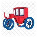 Horseless Carriage Victorian Carriage Old Buggy Icon