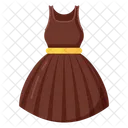 Frock Woman Dress Attire Icon