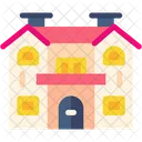 Victorian House Property Home Icon