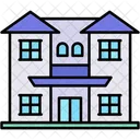 Victorian House Property Real Estate Icon