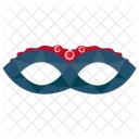 Victorian Mask Mardi Gras Masquerade Mask Icon