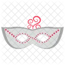 Victorian Mask Mardi Gras Masquerade Mask Icon