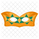 Victorian Mask Mardi Gras Masquerade Mask Icon