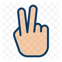 Finger Victory Winner Icon