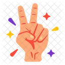 Victory Hands Hand Icon
