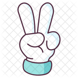 Victory Gesture Icon