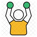 Victory pose  Icon