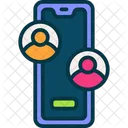 Video Call Smart Phone Icon