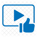 Video Content Digital Icon