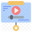 Video Multimedia Play Presentation Player Icon