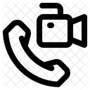 Video Call Screen Icon
