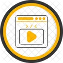 Video Web Design Multimedia Icon