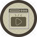 Video Web Design Multimedia Icon