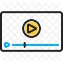 Video Tecnologia Jugar Icono