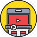 Video Mobile Video Media Icon