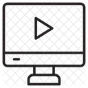 Video Play Screen Icon