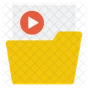 Video File Folder Icon