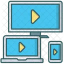 Video Streaming Device Icon
