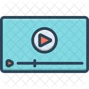Video Technology Play Icon